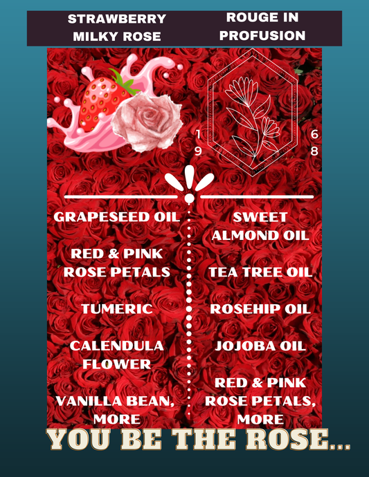 A Crushed Rose with Aloe - Hair, Beard & Body Oil
