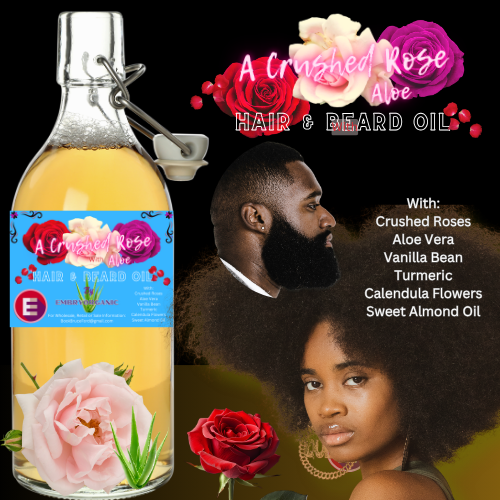 A Crushed Rose with Aloe - Hair, Beard & Body Oil