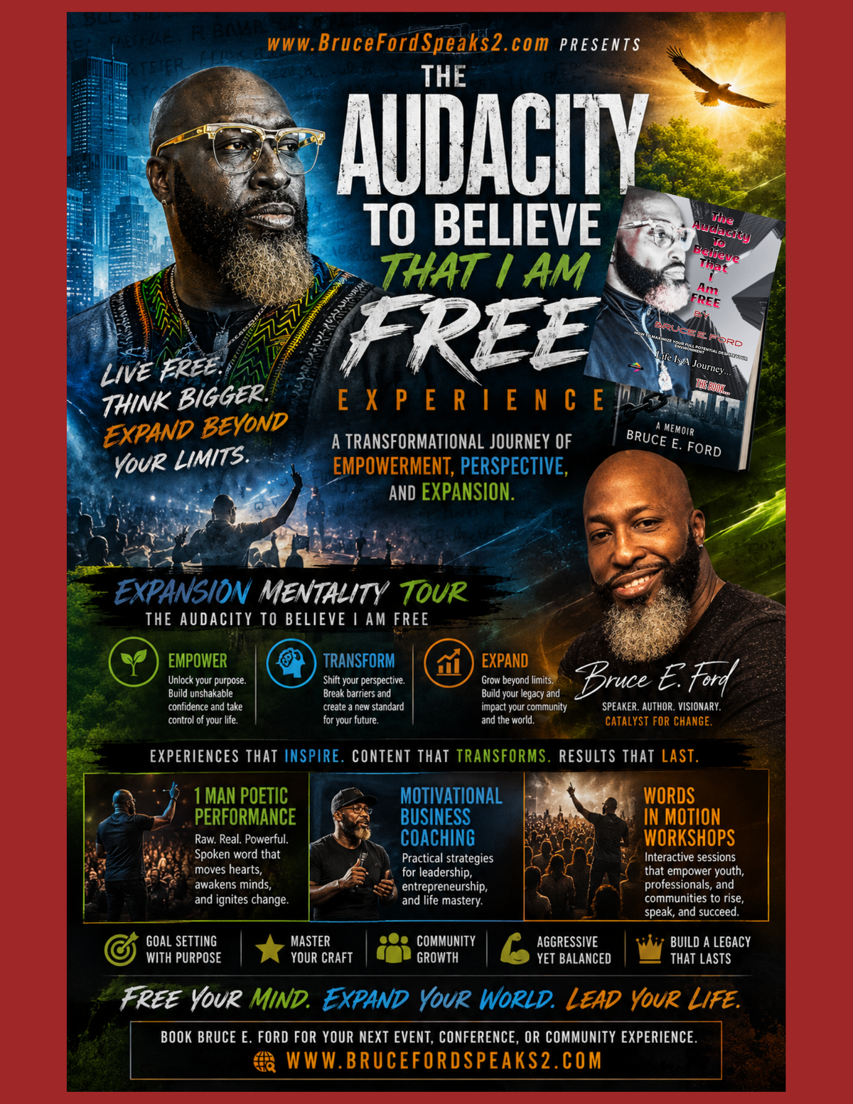 The Audacity To Believe That I Am Free Experience